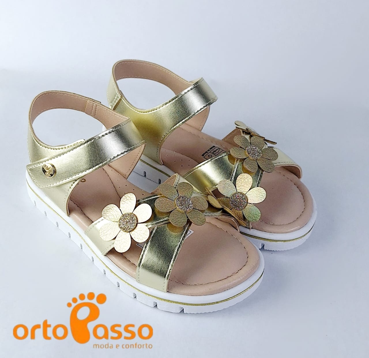 Sandalias  De Flores.